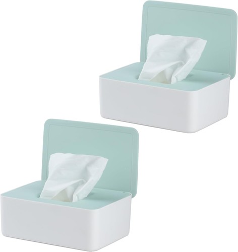 2pcs wet wipes storage box - 2pcs,