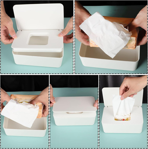 2pcs wet wipes dispenser box - wet,