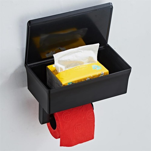 Toilet paper holder with - toilet, shelf