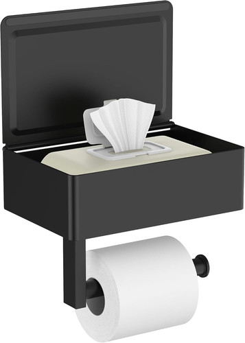 Wall mounted toilet paper - mounted,