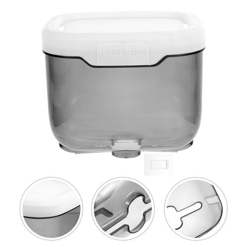 Toilet roll stand wipes wall - toilet,
