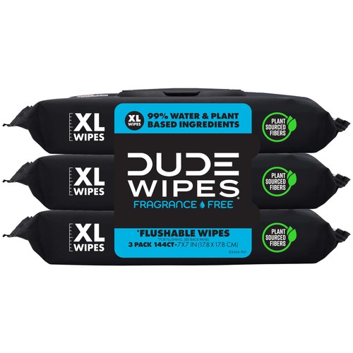 Dude wipes flushable wet - wipes,
