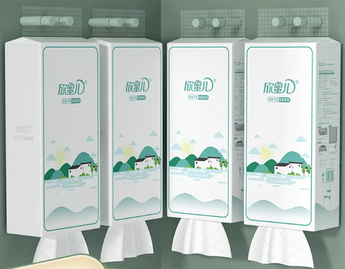 Wall mounted hand - hand, towel