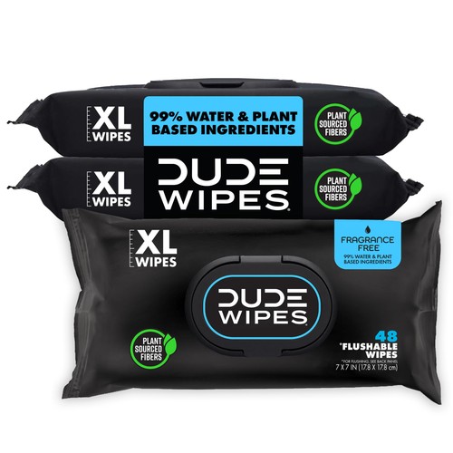 Dude wipes flushable wet - wipes,
